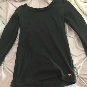 PINK black long sleeve
